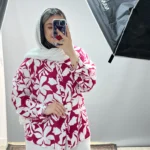شومیز نخی طرحدار